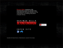 Tablet Screenshot of beyondtomorrow.co.za